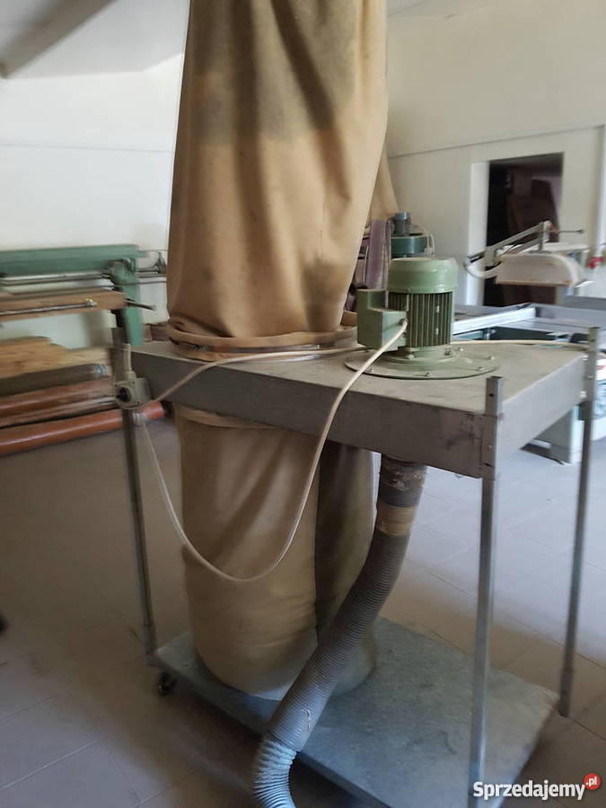 Wentylator stolarski odciąg trocin