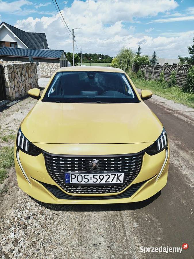 Peugeot 208 12 PureTech EAT8 Automat 2021 44 057 wielkopolskie Ostrów Wielkopolski