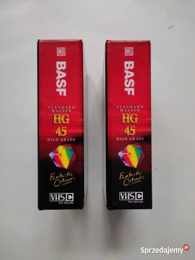 Kaseta video BASF HG45 EC4564m VHS C Białystok sprzedam