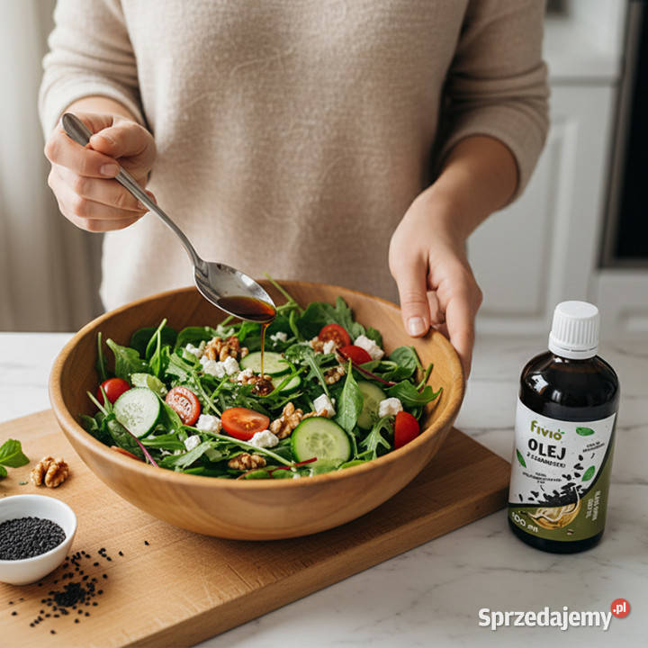 Olej z czarnuszki zimnotłoczony 100ml Brzozów