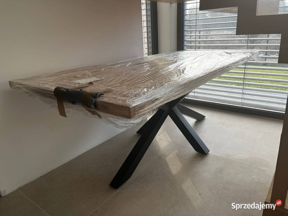 Sprzedam piękny stół dębowy boho Nowy nieużywany 220cm Częstochowa
