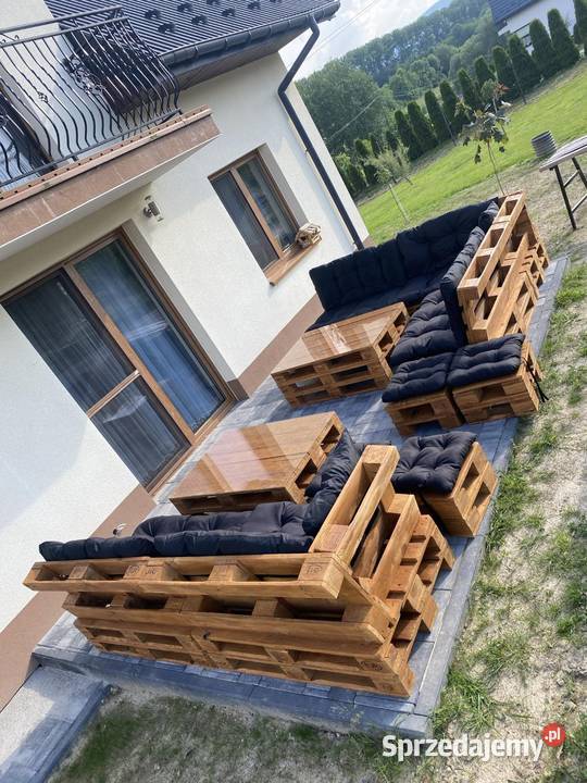 Meble z pale fotel sofa stolik Kolory Euro Szczyrzyc