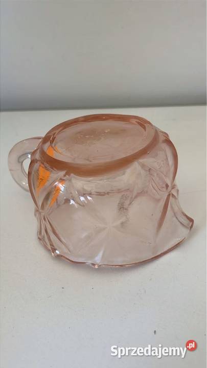 Mlecznik Rozalinowe szkło Gdańsk