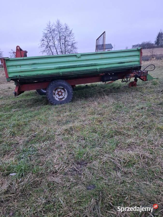 Przyczepa PRONAR wywrotka kopaczka sadzarka nieuszkodzony Pińczów