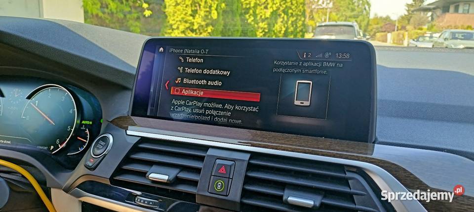 BMW aktywacja Apple CarPlay Mapy Aktualizacja
