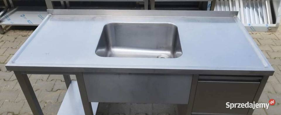 Zlew 1 Komorowy Z Blatem Szufladami 1406085 S sprzedam