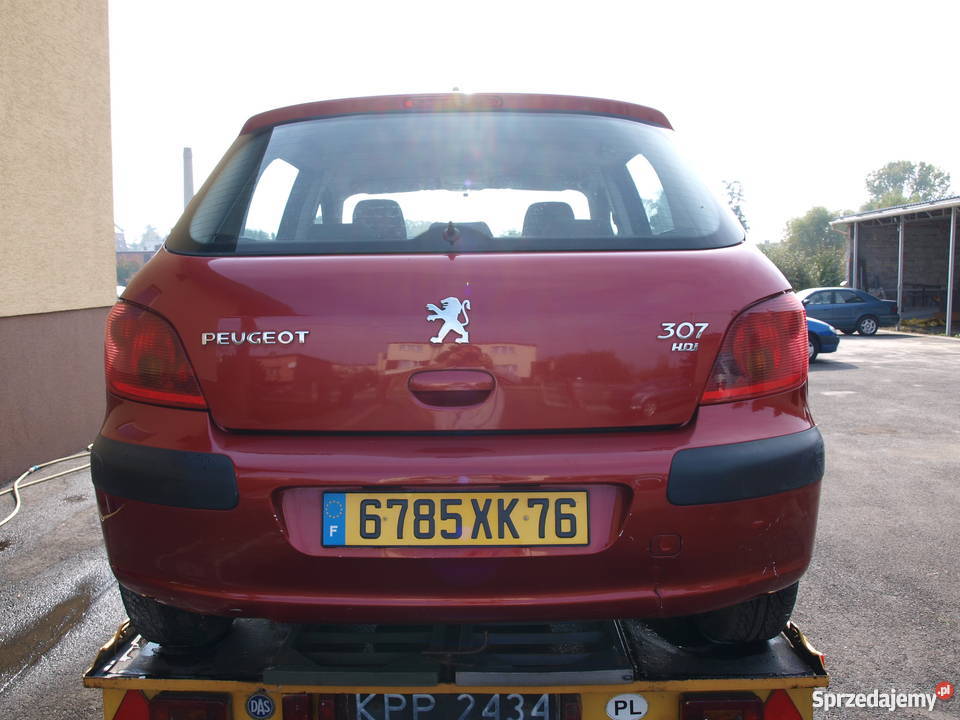 Peugeot 307 2.0 HDi części Kalisz Sprzedajemy.pl