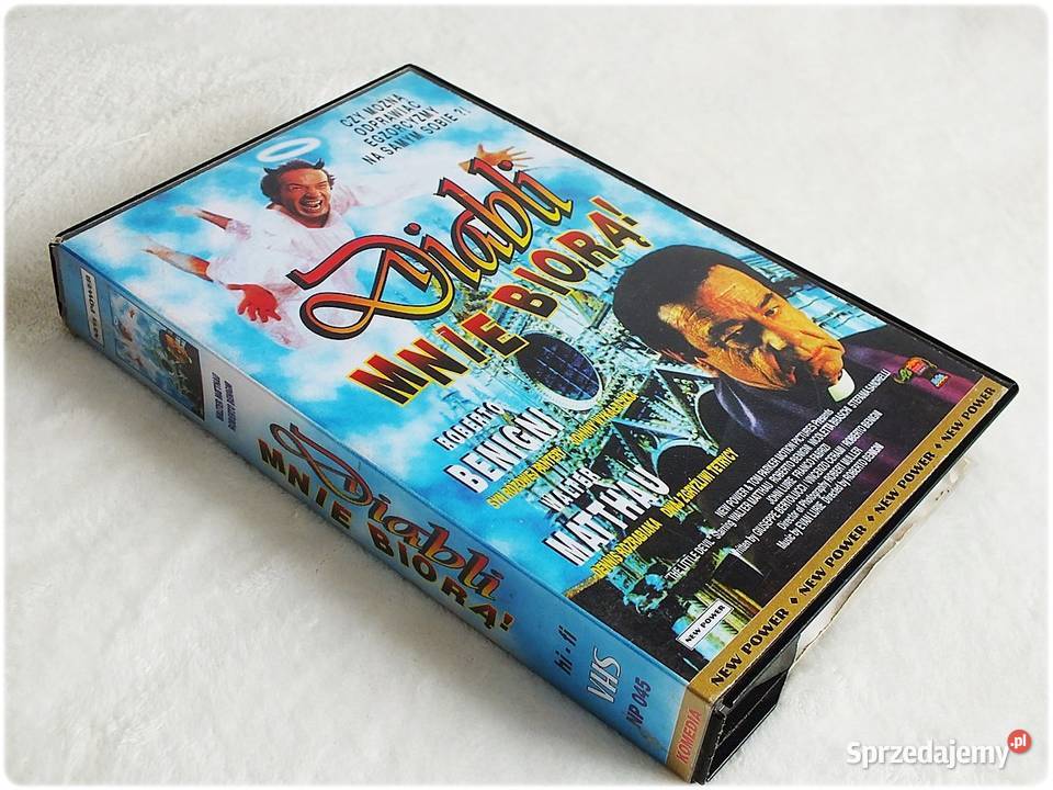 Kaseta VHS Diabli mnie biorą Film na Video lubuskie Żary sprzedam