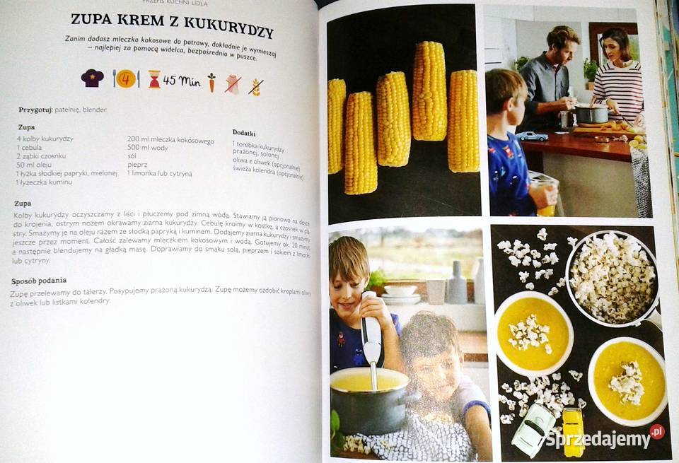 Rodzinna kuchnia Lidla 40 sprawdzonych przepisów twarda Chełm