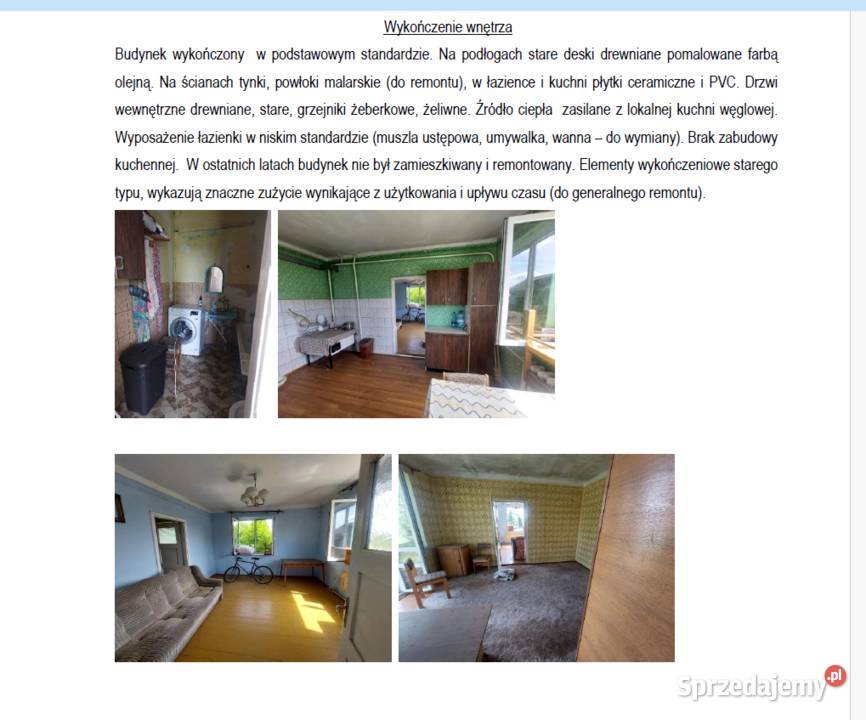 Nieruchomość na wsi Smolino sprzedam