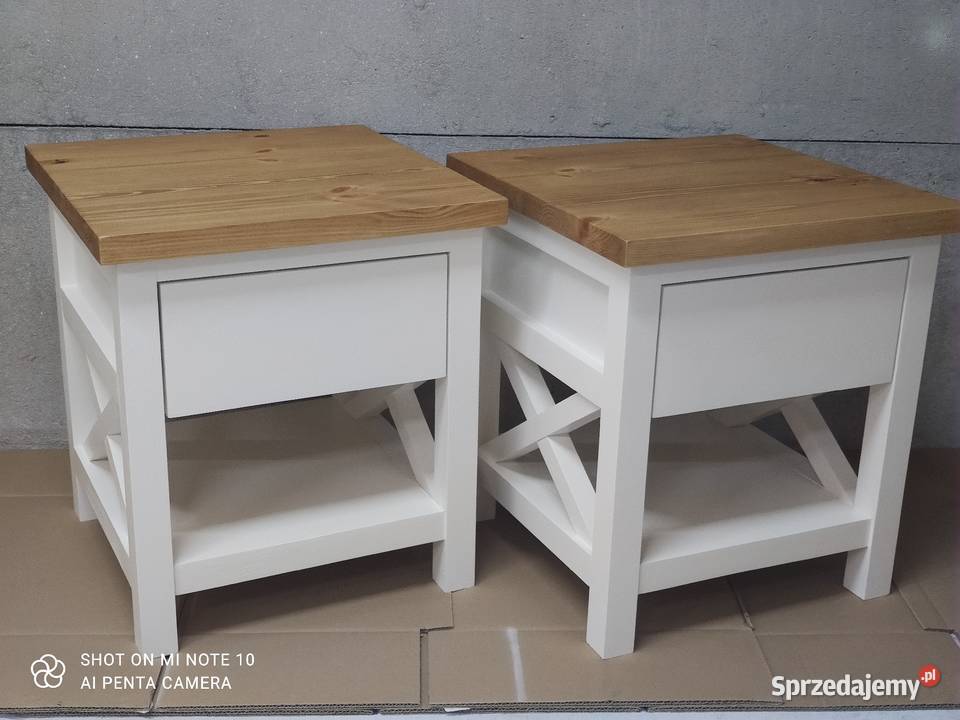 Szafki nocne prowansalskie