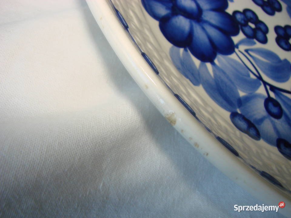 Włocławek Koło fajansowy talerz 24 Pruszcz Gdański