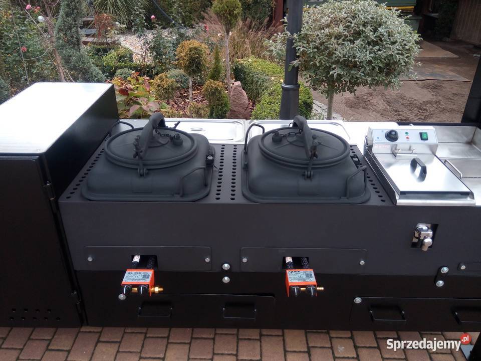 Gastronomiczny grill cateringowy gazowy węglowy wielkopolskie Damasławek