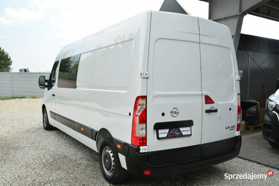 Opel Movano L3H2 7 osobowy pełna serwis tempomat mazowieckie Warszawa