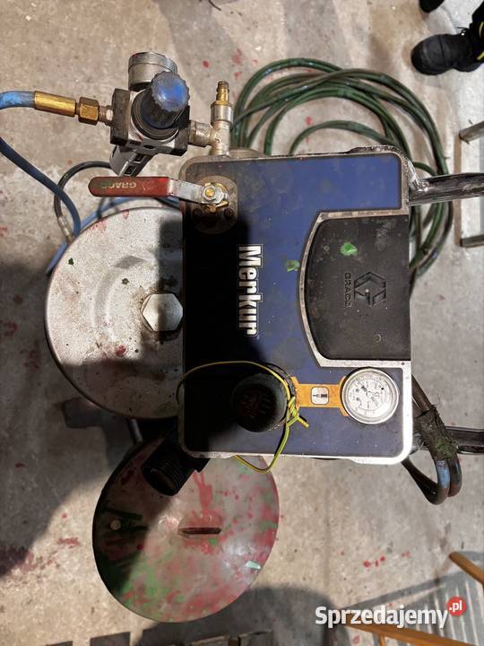 Agregat malarski GRACO MERKUR 451 pneumatyczny Narzędzia Podskarbice Szlacheckie