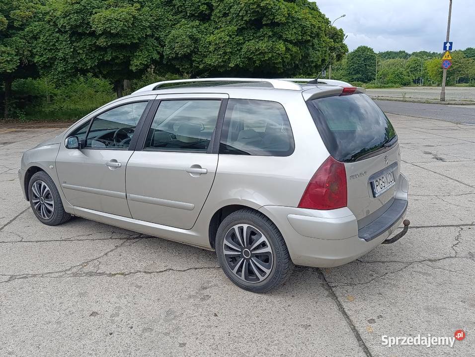 Peugeot 307 7 osobowy Zamiana manualna