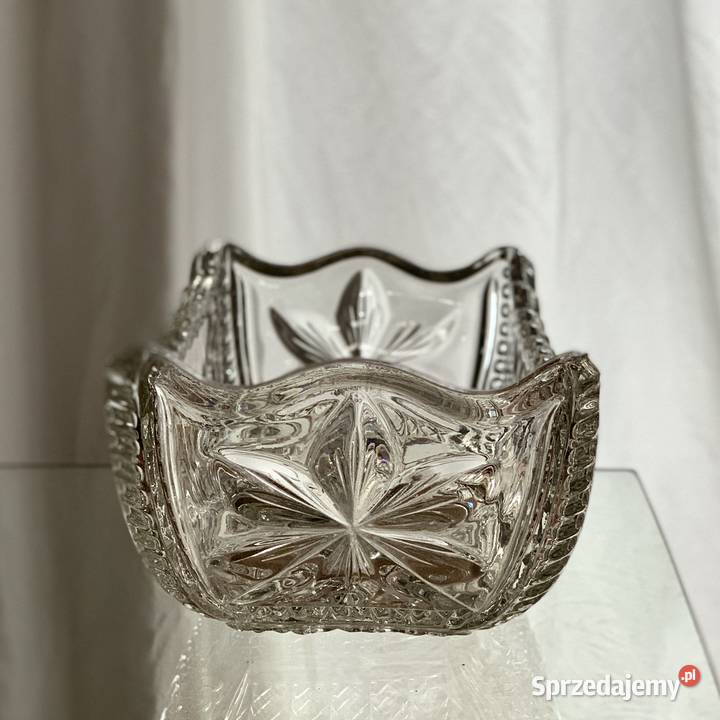 Gondola Ząbkowice 1260 kat 1930 szkło prasowane Antyki, Sztuka, Kolekcje Myszków