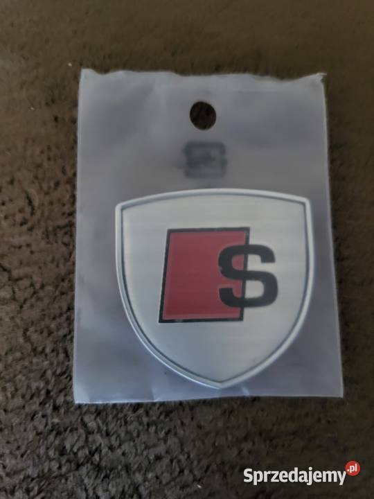 Emblematy znaczki Audi zestaw 2 sztuki Gliwice