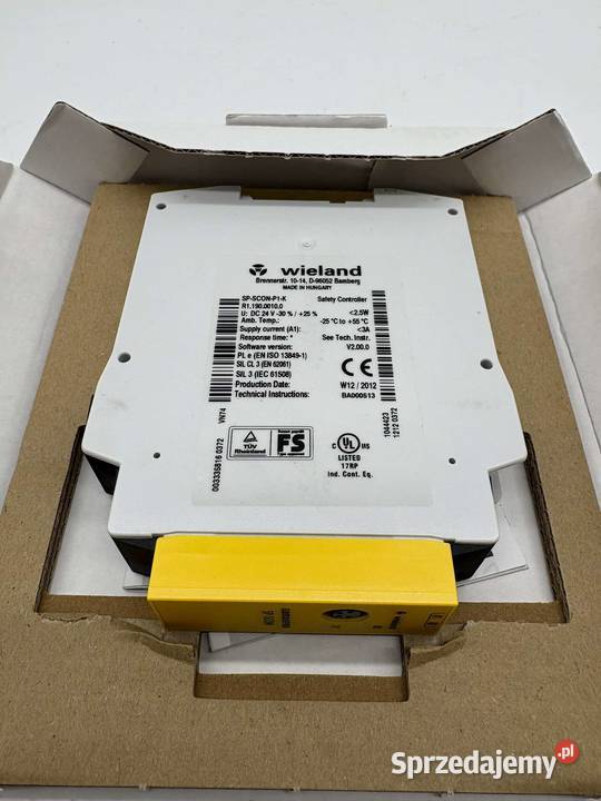 Wieland R119000100 Safety Controller Warszawa