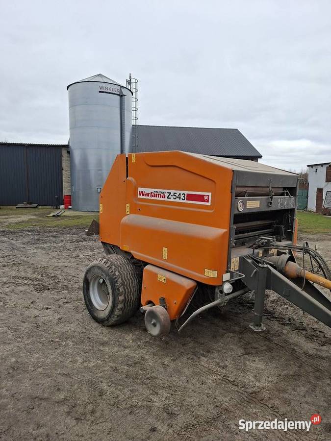 Prasa zwijająca Warfama Z543 2012 r mało używana Owijanie sznurkiem