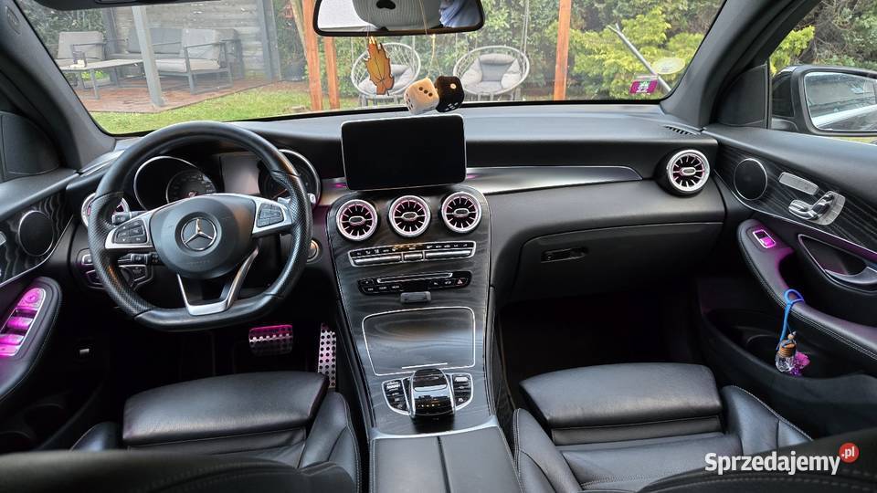 GLC 350D AMG 4MATIC pnełmat łopatki zmiany biegów śląskie Lubliniec