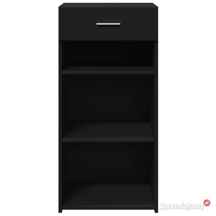 Szafka czarna 45x425x93 materiał drewnopochodny