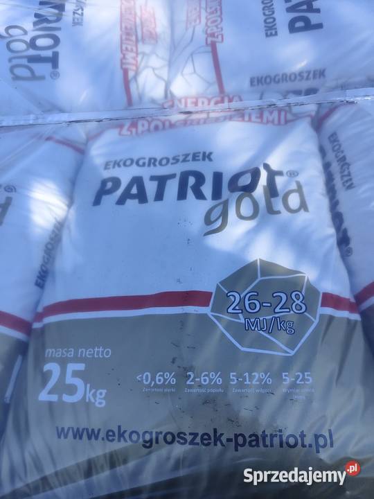 Ekogroszek opakowanie big bag luz 2628kj ładnie Opał Turek