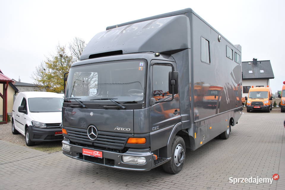 MercedesBenz Atego Koniowóz Transport Zwierząt wspomaganie kierownicy Sierakowice