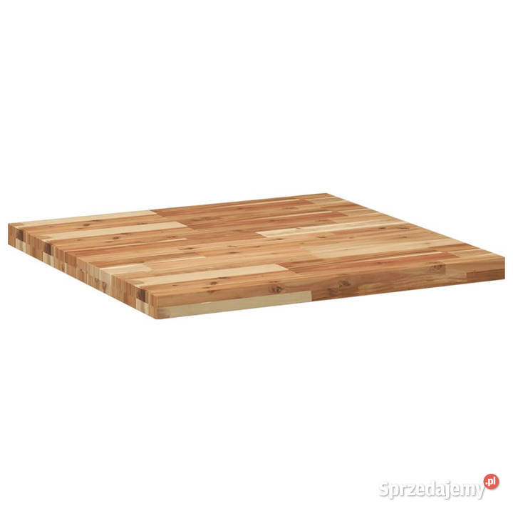 Blat do stolika kwadratowy 70x70x4 lite drewno mazowieckie