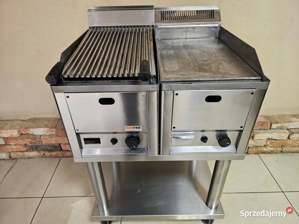 Podwójny grill gazowy RedFox podstawa śląskie Góra