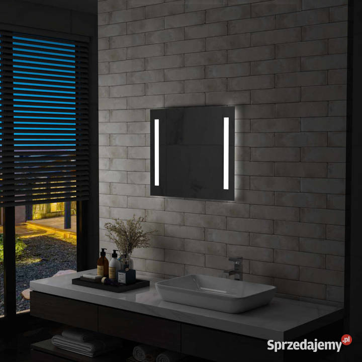 Ścienne lustro łazienkowe z LED 60 x 50 WM144705 Warszawa
