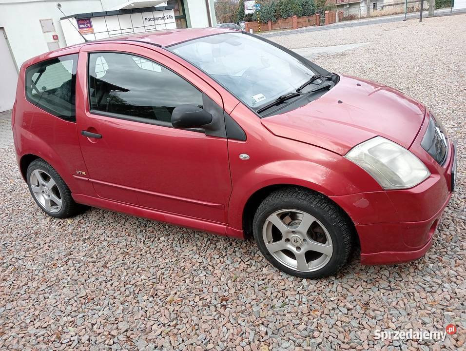 Citroen C2 VTR 14 klima Alu komputerważne BT OC Samochody osobowe sprzedam