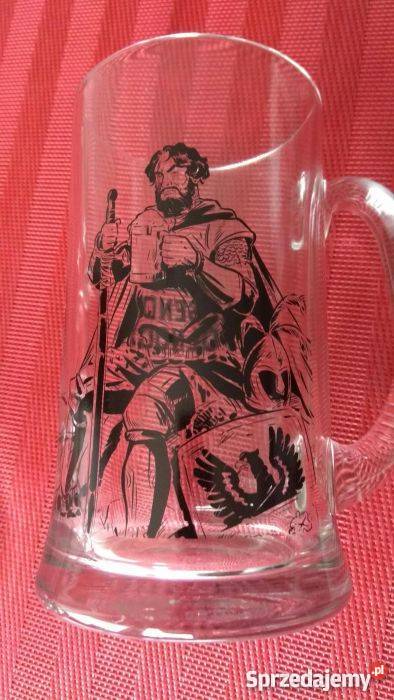 Zestaw 4 kufli Specjal Edycja limitowana Porcelana i szkło