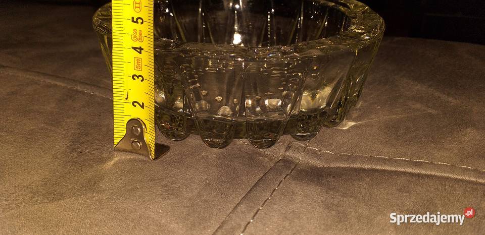 Szklana popielniczka mazowieckie Legionowo