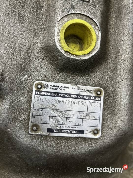 HSP10VO45 pompa hydrauliczna Części maszyn i innych pojazdów Limanowa