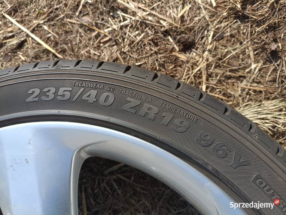 Opony letnie Kumho 23540 R19 bieżnik ok 8 mm mazowieckie Ostrołęka