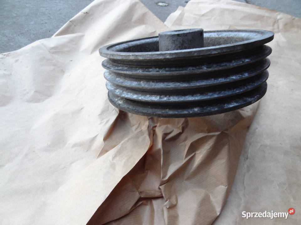 Koło pasowe aluminiowe na 4 paski średnica 229mm podkarpackie Rzeszów sprzedam