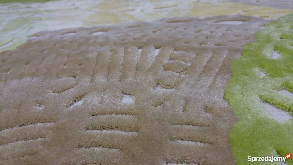 Dywan Dywany Lilium 200x290 2x29 zielony zółty podlaskie Białystok