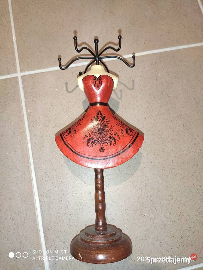Stojak na biżuterię vintage retro nowy Kołobrzeg