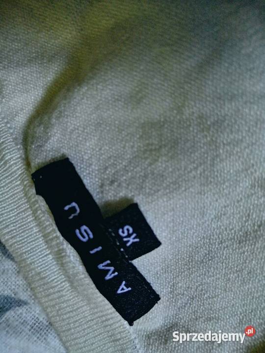 YORkER kremowy SWETEREK Crop bluzka dzianinowa Rozmiar 34(XS) Leszno