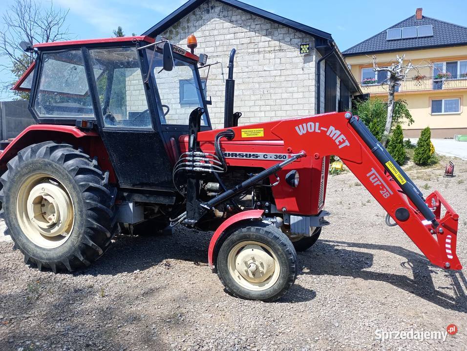 Ładowacz czołowy tur WolMet nowy do Zetor 7211 nieuszkodzony