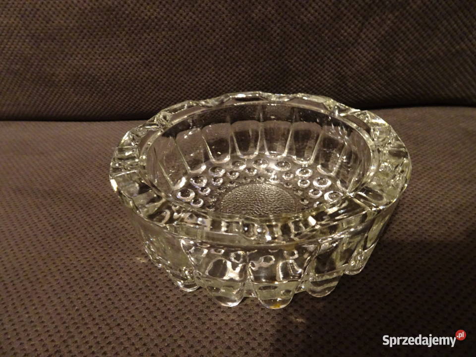 szklana popielnica Pozostałe Warszawa