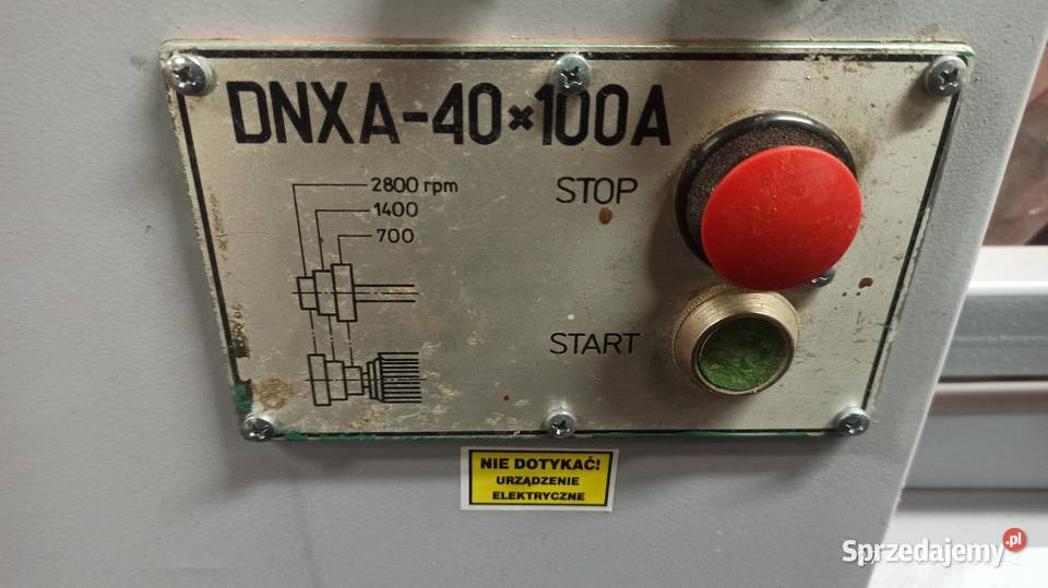 tokarka gomad remoncie lignum typ DNXA40x 100 A Kłodawa