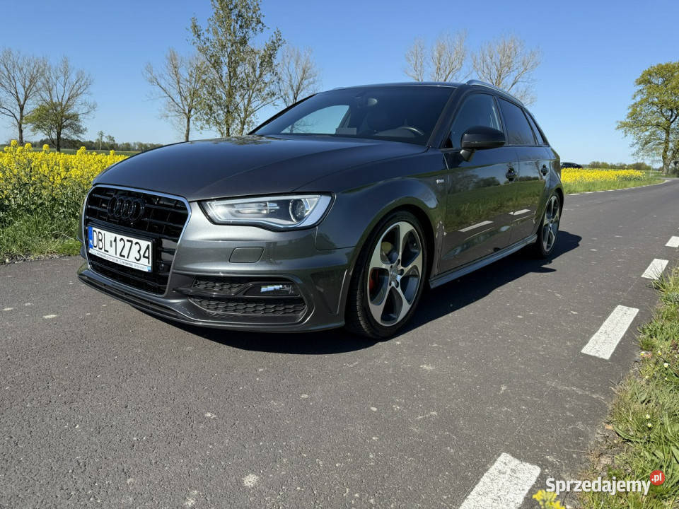 Audi A3 Sportback 14TSI CZCA na pasku 125 SLine czujnik parkowania sprzedam