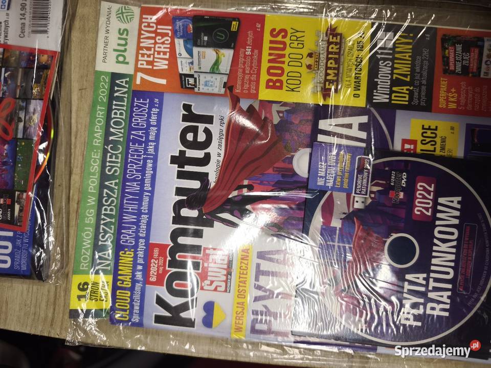 Zestaw gazet czasopism Komputer Świat roczniki Kraków