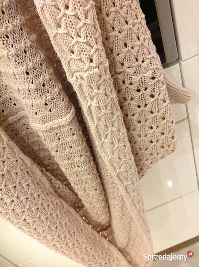 Kardigan Damski Beżowy XS j nowy Rozmiar 34(XS) Nowa Sól