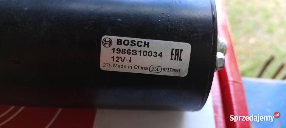 Rozrusznik daily 23 diesel prawie nowy Bosch z sprzedam