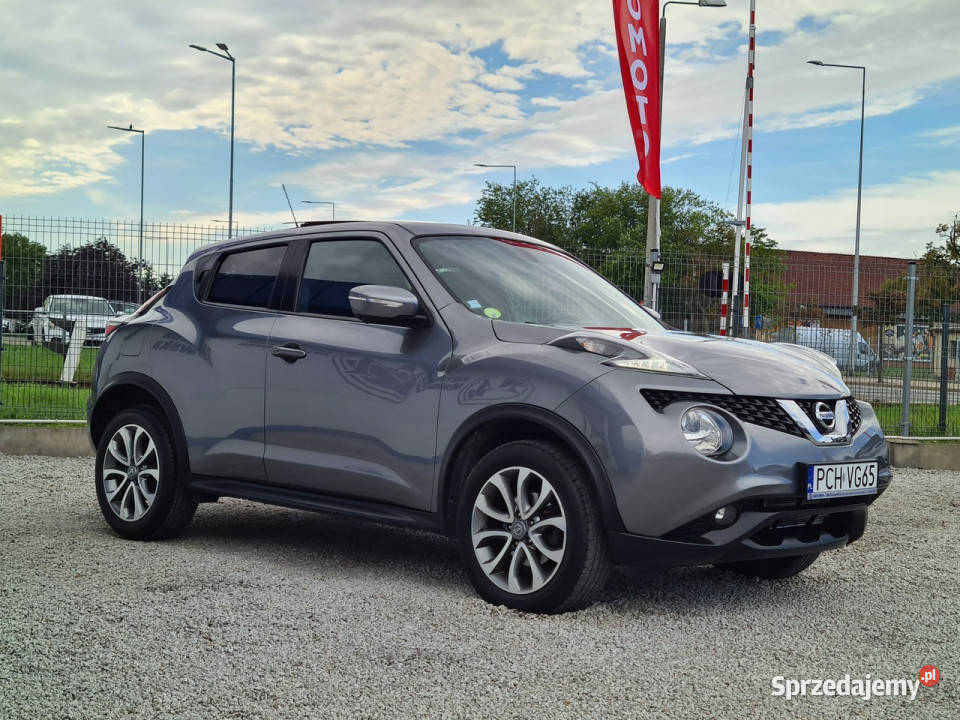 Nissan Juke SzklanyDach Navi Kamera 360 Skóra przyciemniane szyby Motoryzacja wielkopolskie Wągrowiec