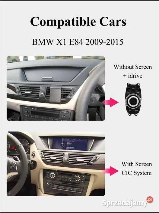 Radio Android BMW X1 F48 0915r gps wifi Radioodtwarzacze Ożarowice