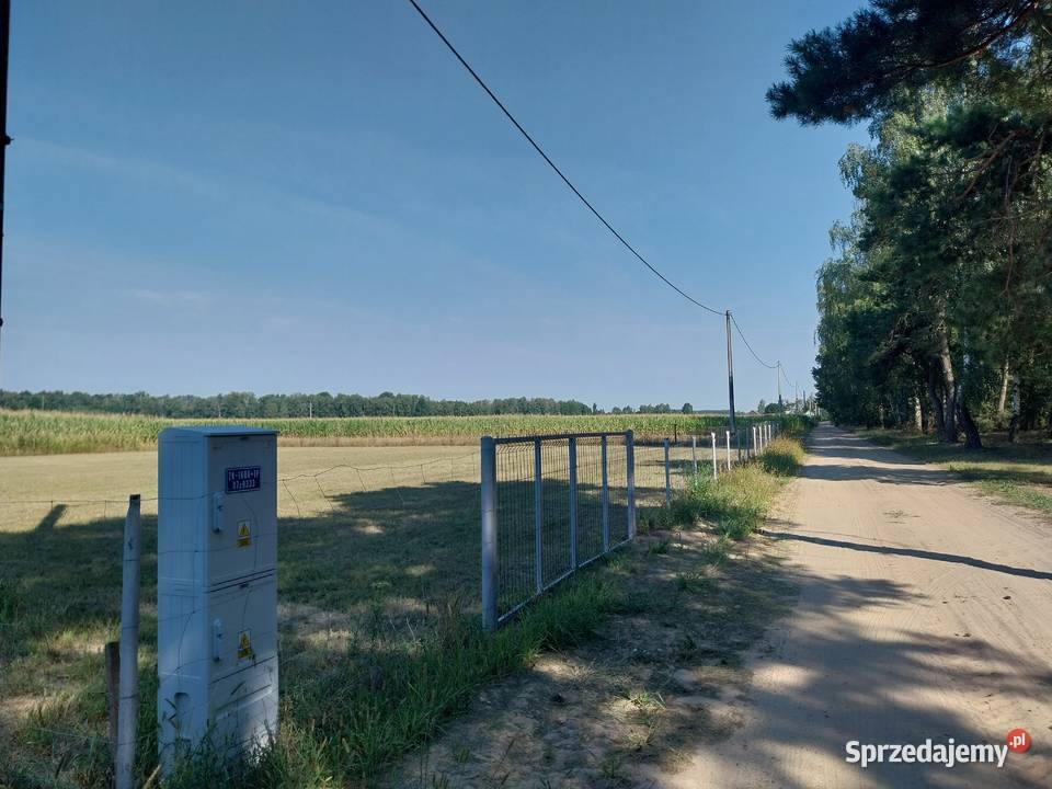 Działka budowlana 13a utwardzona